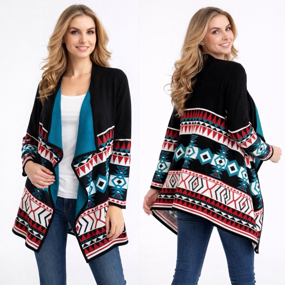 🆕 Aztec Cardigan - Picture 2 of 16